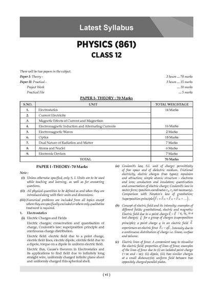 Oswaal Class 12 ISC Physics Question Bank (2017–2026) | Chapter-wise & Topic-wise with Competency Based Questions | For 2027 Exam | With Solved 2026 Board Paper | Self-Assessment Papers