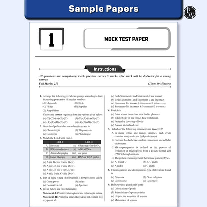 PW CUET UG Entrance Exam Books 2026 – Biology | Chapterwise & Topicwise MCQs Question Bank | Theory + Exercises | CUET UG PYQ (2025–2022) | Mock Tests | Latest NTA Pattern