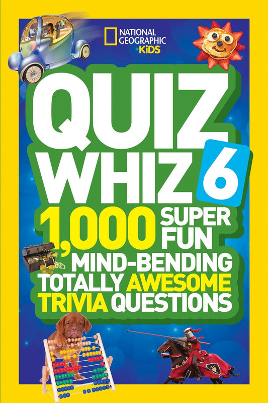 National Geographic Kids Quiz Whiz 6 book cover