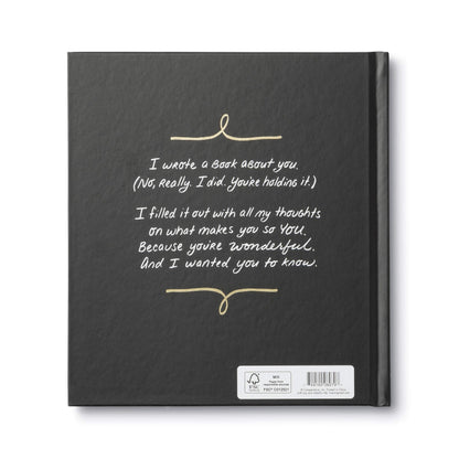 I Wrote a Book About You — A fun, fill-in-the-blank book.