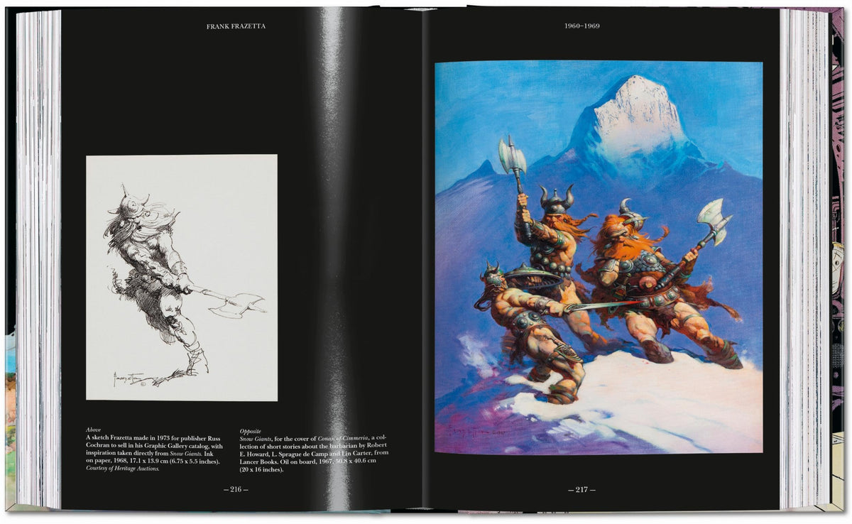 The Fantastic Worlds of Frank Frazetta: 45th Ed. (45th Edition)