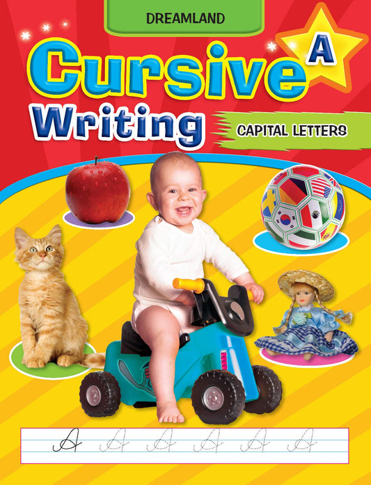 Cursive Writing A by Dreamland Publications (Author) book cover