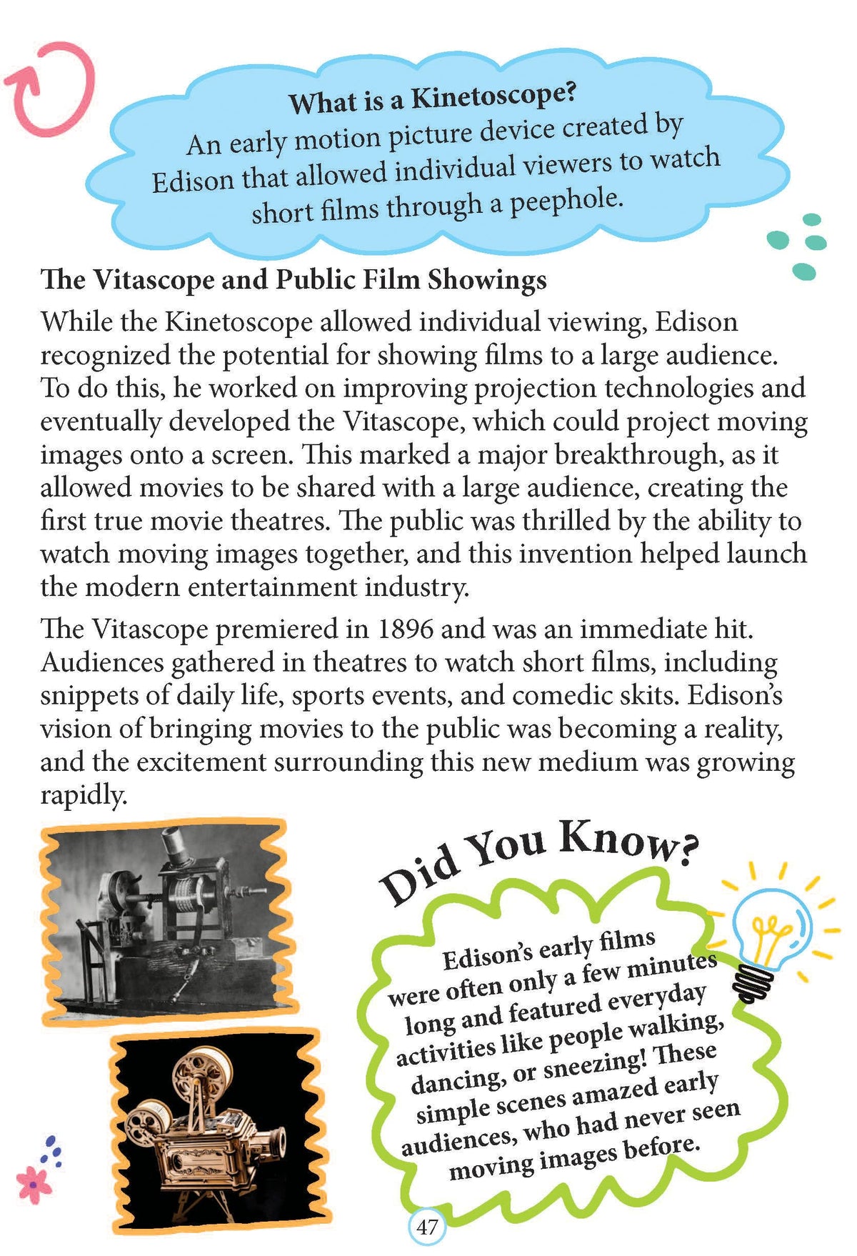 Thomas Edison Biography for Kids Age 6–12 Years – Inspiring Illustrated Biography Book from Icons of Inspiration Series | Discover Invention, Curiosity & Innovation