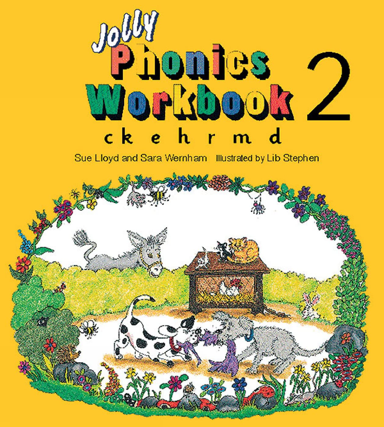 Jolly Phonics Workbook 2 book cover