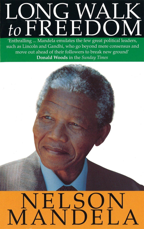 LONG WALK TO FREEDOM by Nelson Mandela book cover