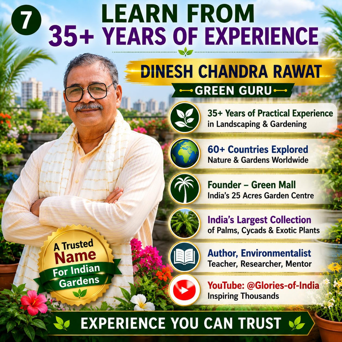 Terrace Gardening for Indian Homes: Complete Guide to Rooftop Gardening, Plants, Design & Care (Green Guru Knowledge Series)