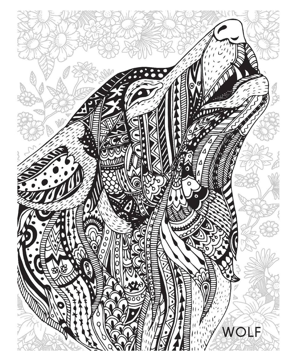 Animals & Birds Creative Doodle Colouring Book for Beginners and Adults | Intricate Wildlife Patterns for Relaxation and Creativity | Printed on High-Quality Paper for Pencil, Gel Pen & Marker Use