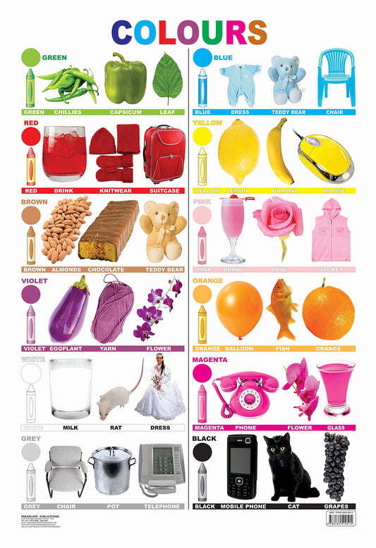 Colours book cover