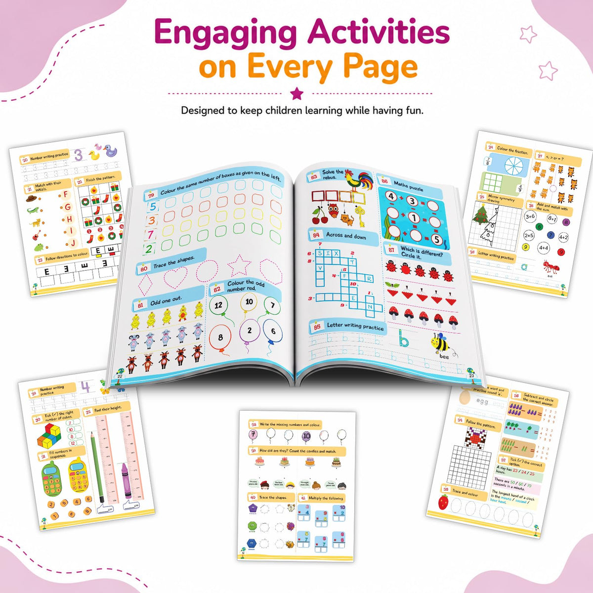 1001 Jumbo Brain Booster Activities for 5 to 8 Years Old Kids|Enhance the Child Mind with Cognitive Excellence with Interactive Activity Book