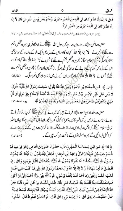 Muntakhab Ahadees (Urdu)