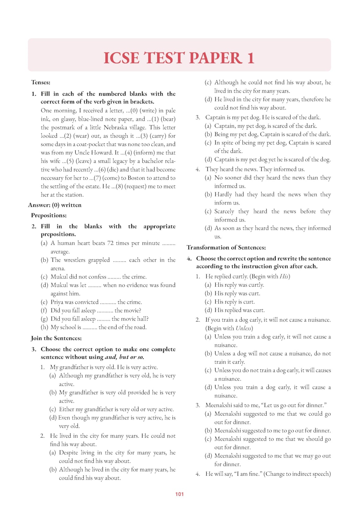 Oswaal Grammatically Yours By Sudhir Sir For Classes 9 to 12 | Best ICSE & ISC Book for English Grammar with tests practice in the exact exam format, Including FAQs & Answer Keys