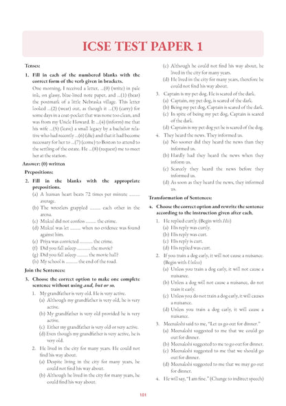 Oswaal Grammatically Yours By Sudhir Sir For Classes 9 to 12 | Best ICSE & ISC Book for English Grammar with tests practice in the exact exam format, Including FAQs & Answer Keys