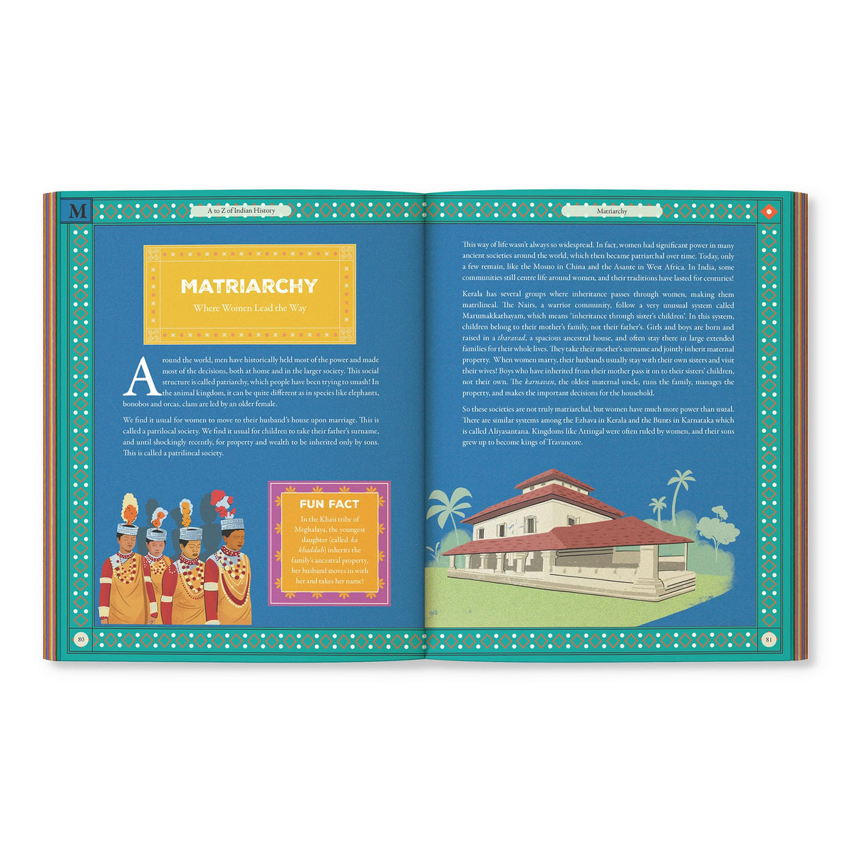 A-Z of Indian History: 80 Fun Stories from Ancient India to Independence: 80 Fun Stories from Ancient India to Independence | Cool Trivia, Bright Full-Coloured Illustrations | Ages 10+