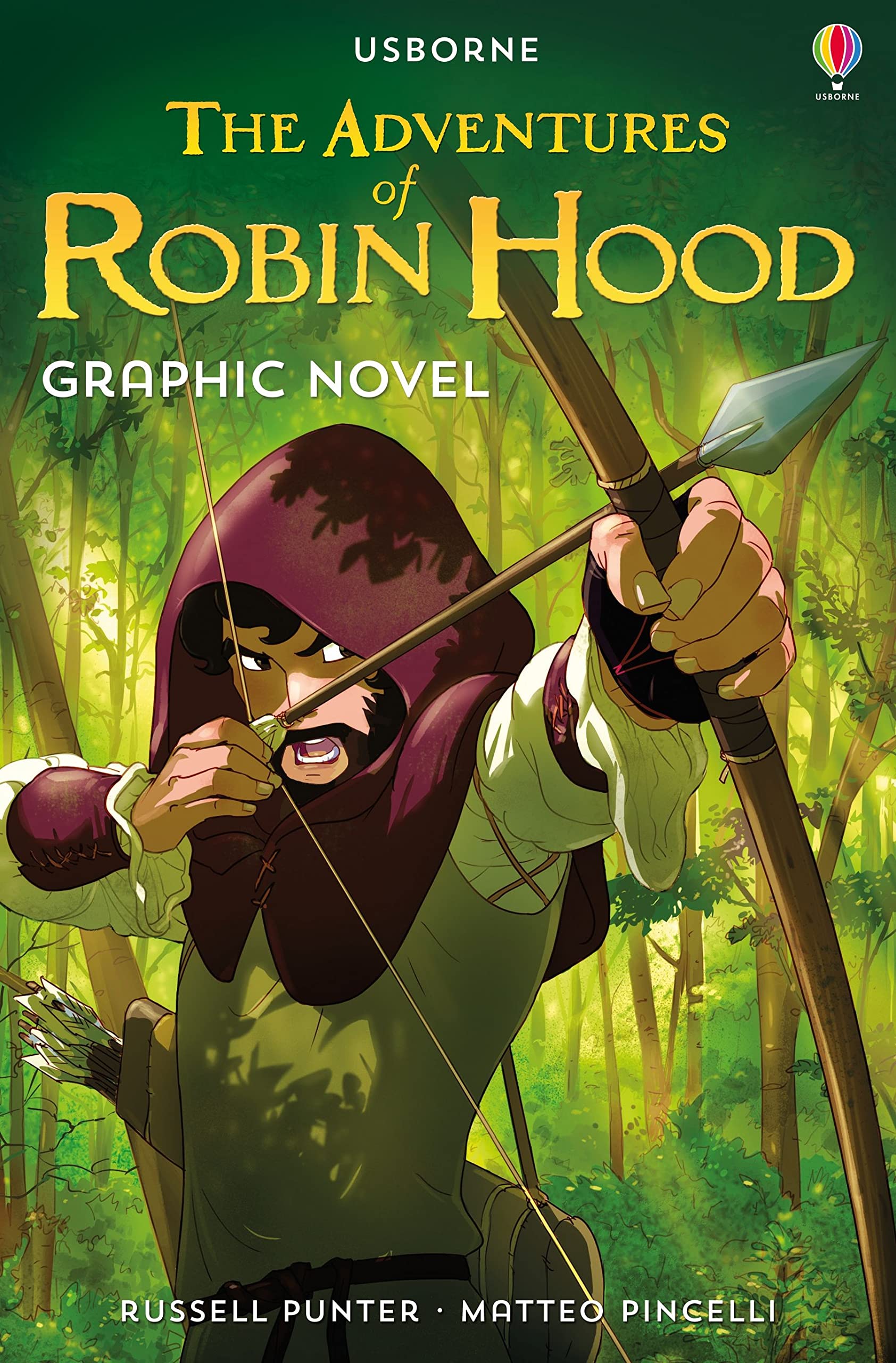 The Adventures of Robin Hood Graphic Novel book cover