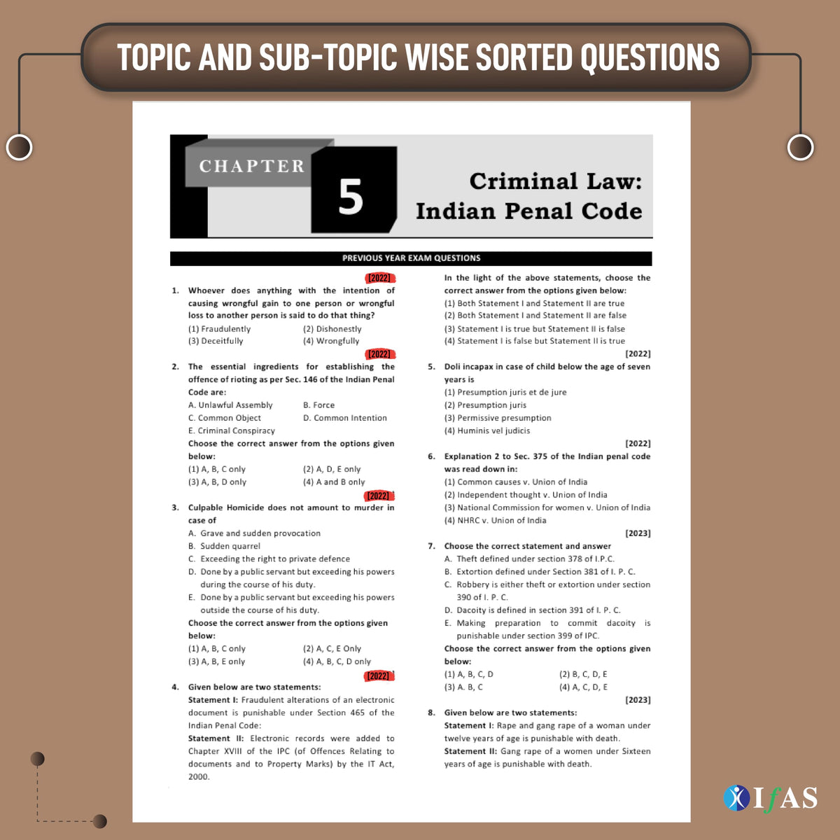 CUET PG Law Entrance Exam Books 2027 | Previous Year Papers (2022–2026) with 3 Mock Tests | CUET PG LLM PYQ Book with Detailed Solutions | Two Brothers Publications