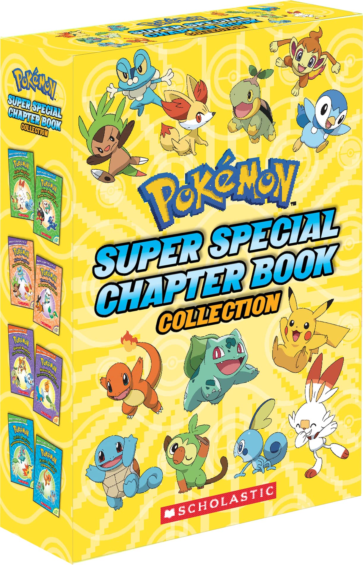 Pokemon Super Special Chapter Book Box-set (4 Books)