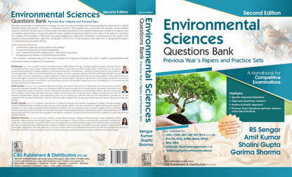 Environmental Sciences 2/e | Questions Bank, Previous Year’s Papers and Practice Sets [PB-2025] ISBN - 9788197982200