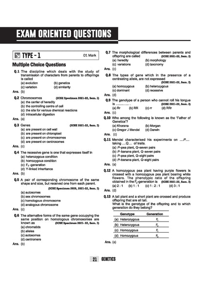 Arihant ICSE Biology Class 10 Exam 2026-27 | Quick Theory, Exam Pattern Questions & Sample Papers | As per Latest ICSE Syllabus | Que Bee 2nd Edition 2027