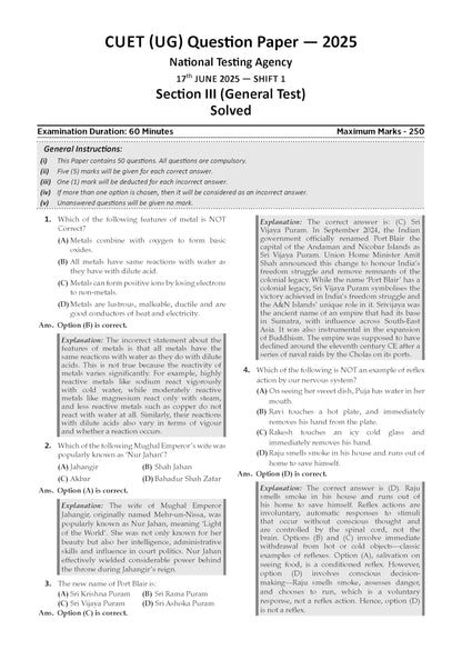 Oswaal NTA CUET (UG) Chapter-wise Question Bank General Aptitude Test For 2026 Exam (as per latest 27 Dec., notification) | PYQs & 950+ NCERT aligned MCQs | With Oswaal AI