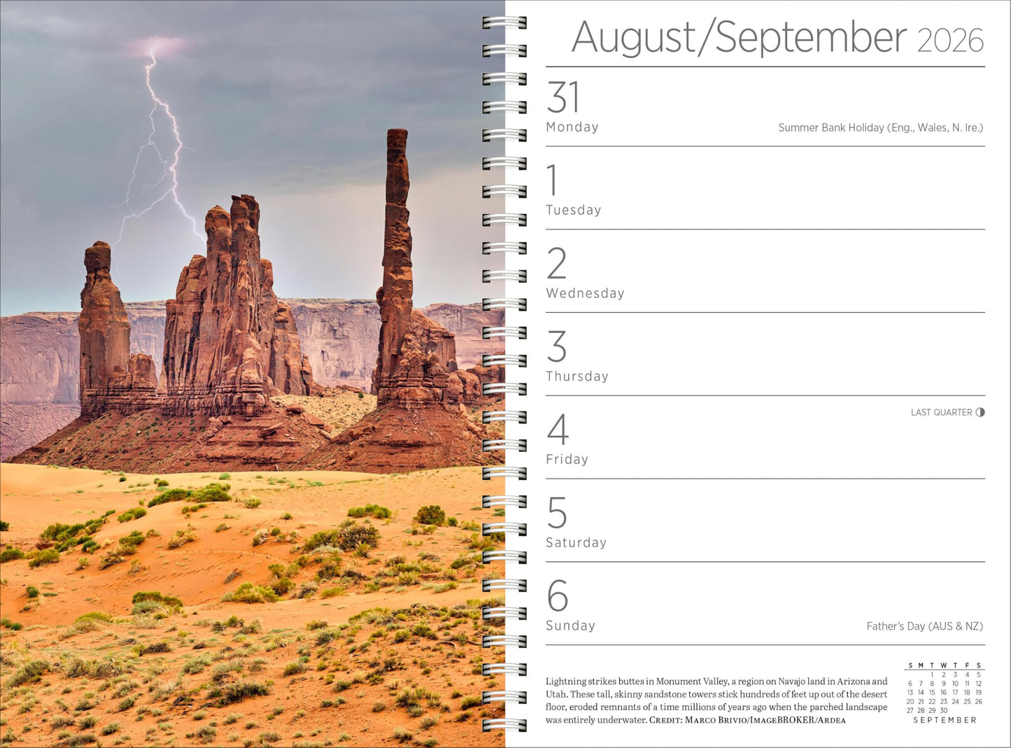 Audubon Engagement Calendar 2026: A Tribute to Nature and Its Spectacular Landscapes 