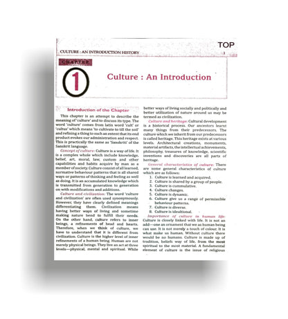 TOP NIOS Indian Culture & Heritage Guide Class 10 (T-223)