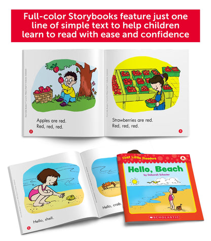 First Little Readers Parent Pack: Guided Reading Level A: 25 Irresistible Books That Are Just the Right Level for Beginning Readers 