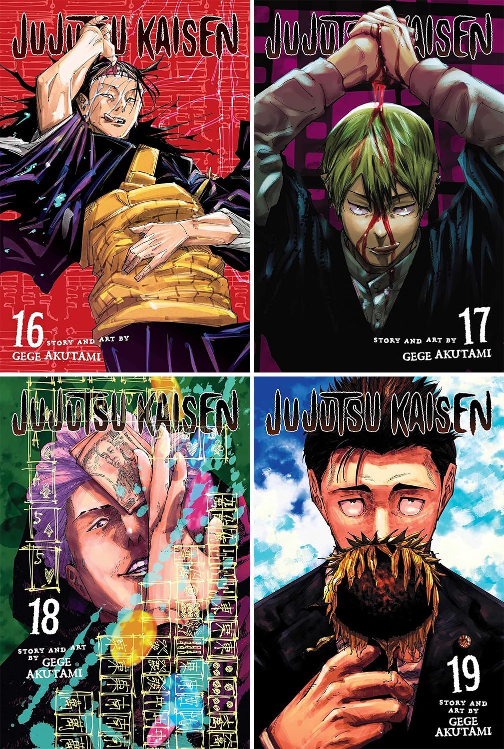 Jujutsu Kaisen Complete Manga Collection Vol. 0–27 (28 Books Set) by Gege Akutami