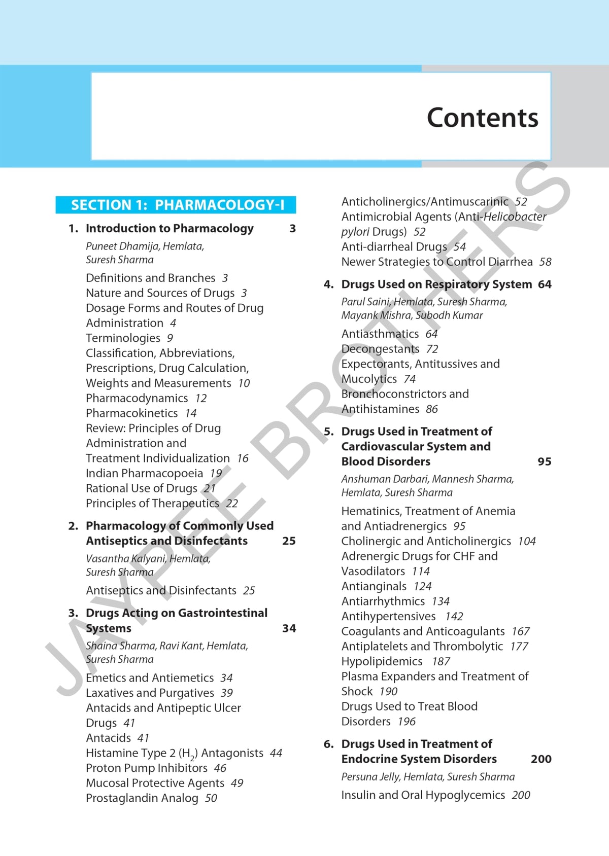 Textbook of Pharmacology & Pathology for Nurses-I