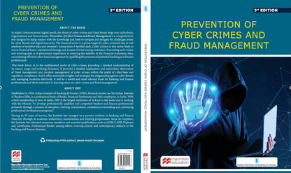 Macmillan Prevention of Cyber Crimes & Fraud Mgment Latest 2025 Edition IIBF Certificate for CAIIB & Banking Professionals|Covers Cyber Threats, Fraud Detection, Electronic Transactions & Cyber Laws