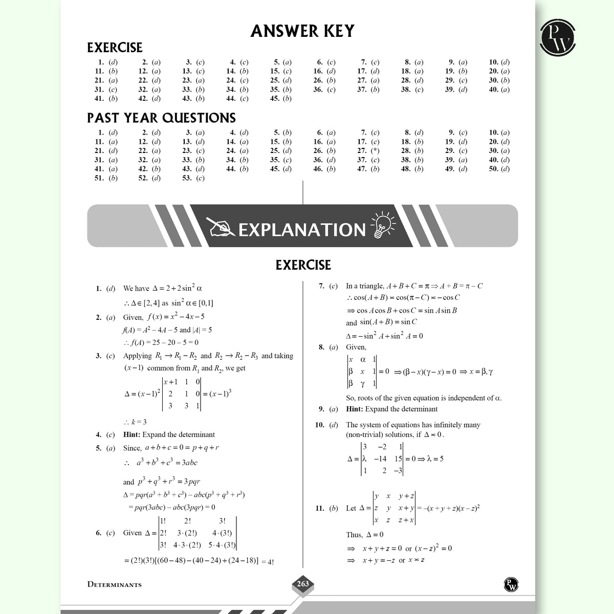 PW Shaurya NDA Book 2026 – NDA/NA Mathematics | Latest 2025 Solved Paper | Chapterwise Theory, Solved Examples, Practice Exercises | For National Defence Academy & Naval Academy