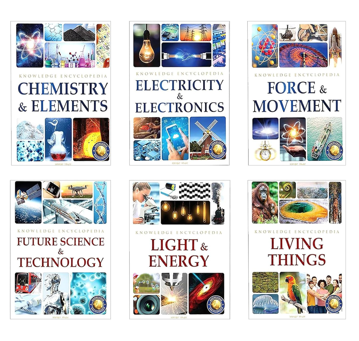 Science Knowledge Encyclopedia for Children : Collection of 6 Books (Box Set)