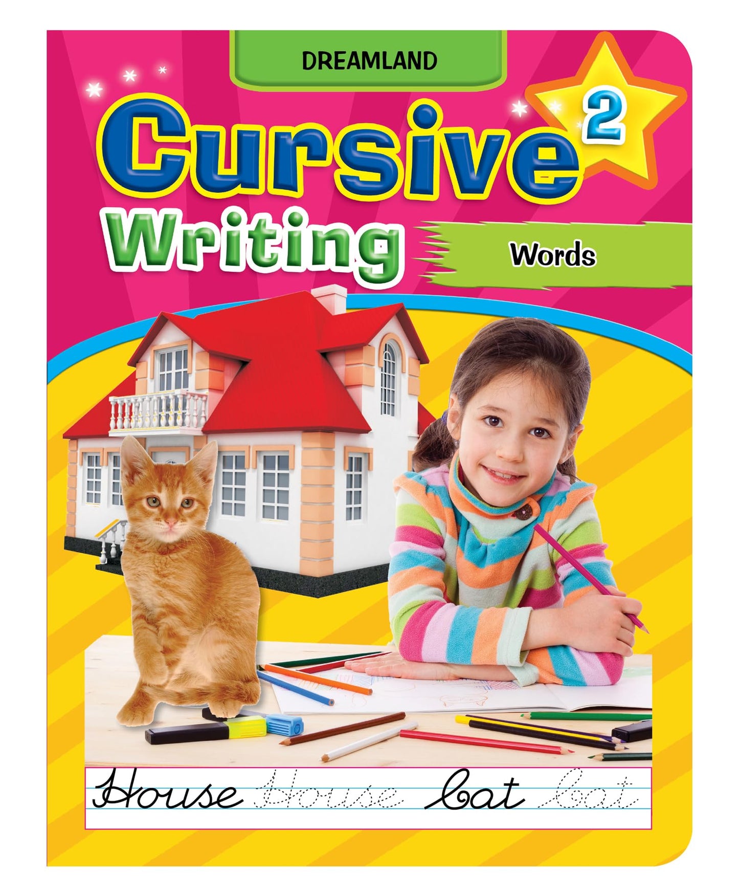 Cursive Writing Book (Words) Part 2 book cover