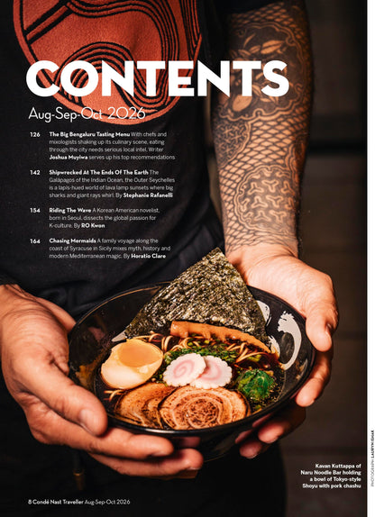 Conde Nast Traveller - Aug - Sep - Oct 2026 - Don't Try This At Home + Destination Wedding Guide -The Indian Craft Edition