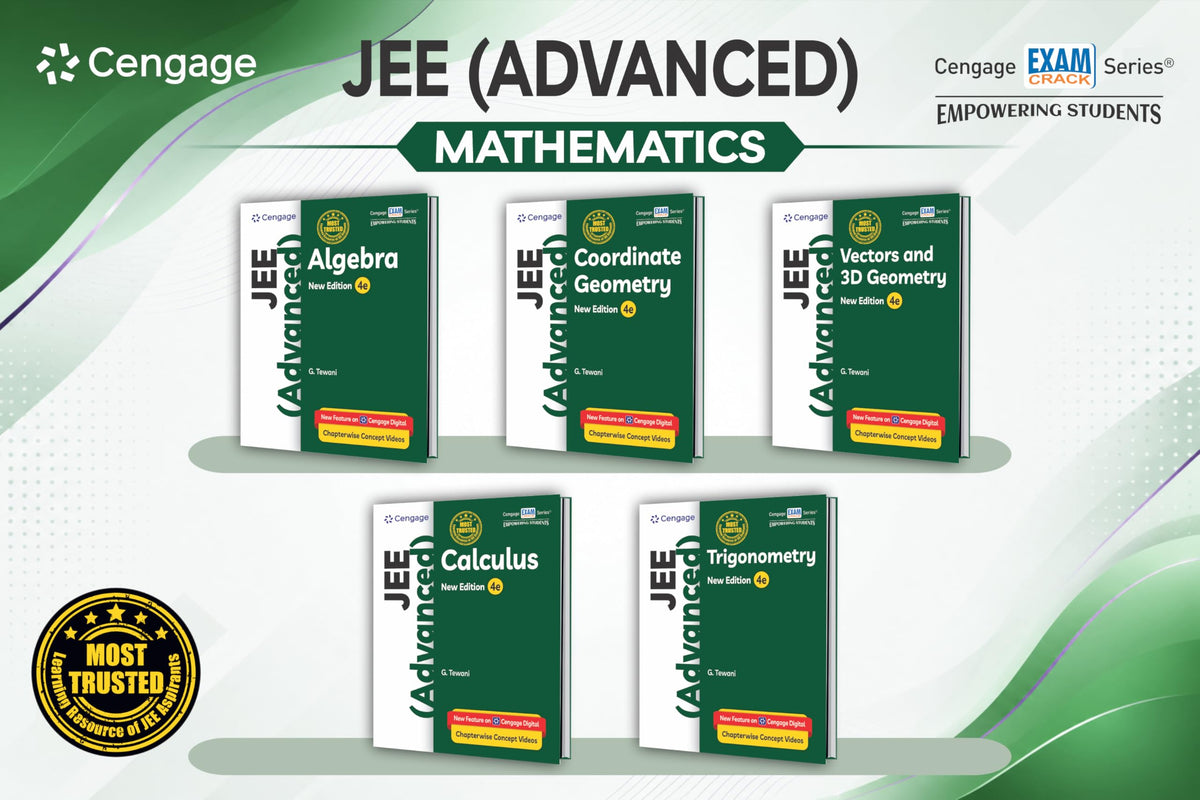 Cengage JEE (Advanced) Calculus with Chapterwise Concept Videos & Online Assessments