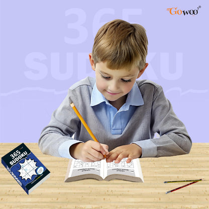 365 Sudoku :- Brain Training Sudoku Puzzle Book, Sudoku puzzle book, Brain Booster sudoku book, 365 sudoku puzzles book, Classic Sudoku Puzzle Book, Travel-sized sudoku puzzle book