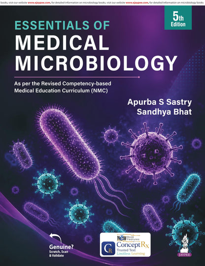 Essentials of Medical Microbiology, 5/E for MBBS Students, NEET PG, INI-CET & FMGE Aspirants | Free Complimentary Question Bank | Hospital Infection Control & COVID-19 Chapter: 1