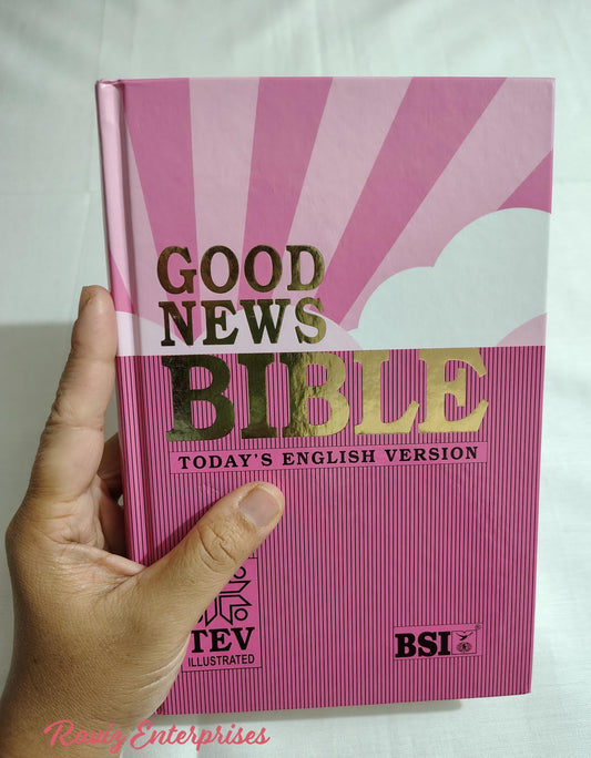 Good News Bible Today's English Version Contains Old and New Testament Pink Regular Size by Raviz Enterprises
