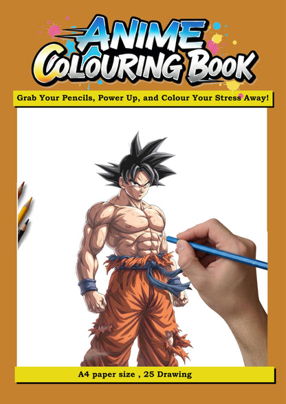 Anime colouring book | Best for kids gift | specially for boys | Birthday Gifts For Boys and girl