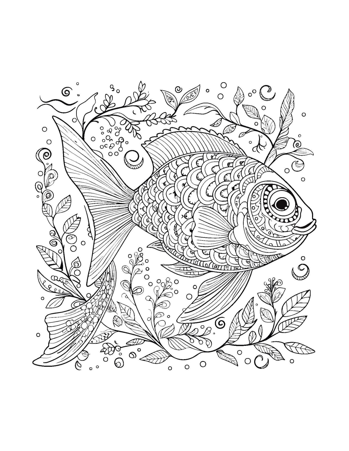 Mandala Sea Animals Art Coloring Book for Kids | 30 Ocean-Themed Mandala Designs to Enhance Art Coloring, Drawing & Focus | High Quality Premium Paper | Perfect Gift for Children & Teens