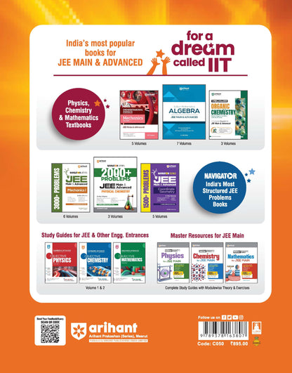 Arihant 49 Years JEE Advanced (1978–2026) & 25 Years JEE Main (2002–2026) Chemistry PYQ Book | Chapterwise, Topicwise & Levelwise Previous Year Questions | 3-Level Practice, High Frequency Questions
