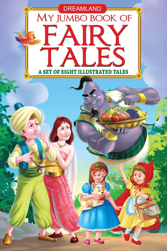 My Jumbo of Fairy Tales (English  Paperback  by Dreamland Publications (Author) book cover