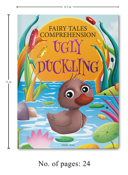 Fairy Tales Comprehension: The Ugly Duckling Classic Tale with Fun Reading Practice | Ages 5–8 | Develop Emotional Understanding & Literacy Skills