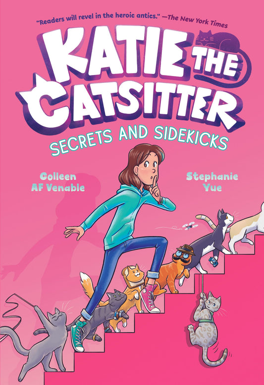 Katie the Catsitter Book 3: Secrets and Sidekicks book cover