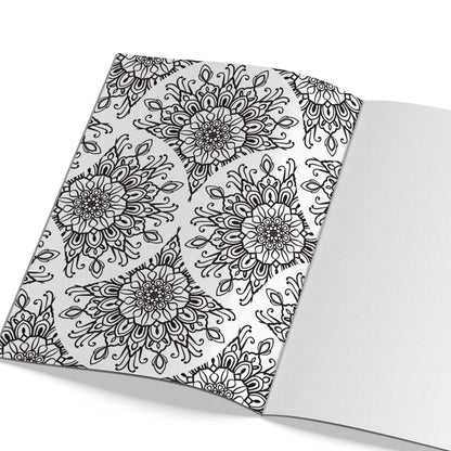 Adult Colouring Book - Mandala Colour Therapy - Colouring Activity Books for Adults - Creative Colouring Book to Reduce Stress