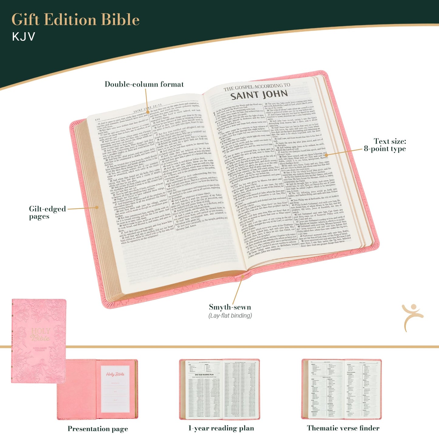 KJV Bible Gift Edition Faux Leather