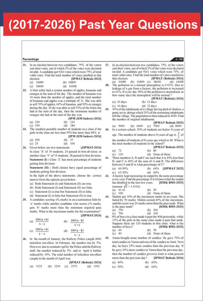 Disha Comprehensive Guide for IPMAT 2027 Entrance Exams (IIM Indore, Rohtak, Jammu & Kozikode) with Previous Year Questions (PYQs) 6th Edition | Study Notes | IPMAT 2027 Book