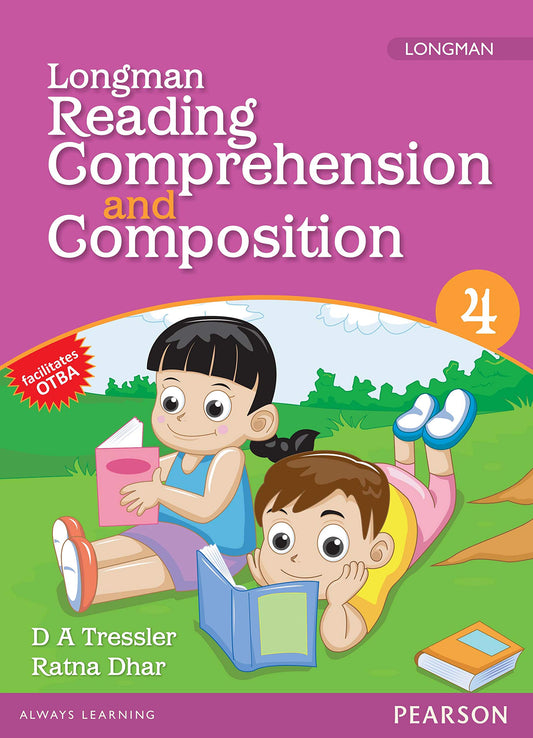Develop Reading and Writing Skills of Kids  Longman Reading Comprehension and Composition Book  9 - 10 Years (Class 4)  By Pearson by DA Tressier book cover