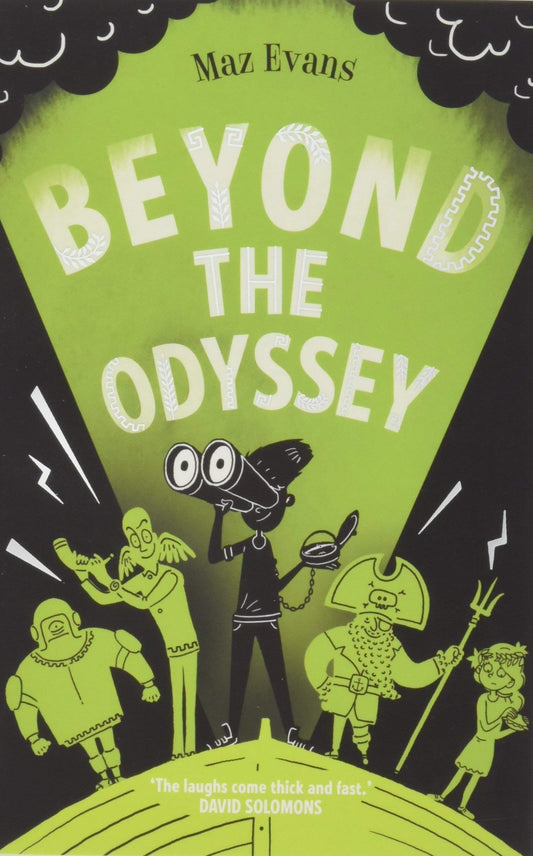 WHO LET THE GODS OUT? #3: BEYOND THE ODYSSEY book cover