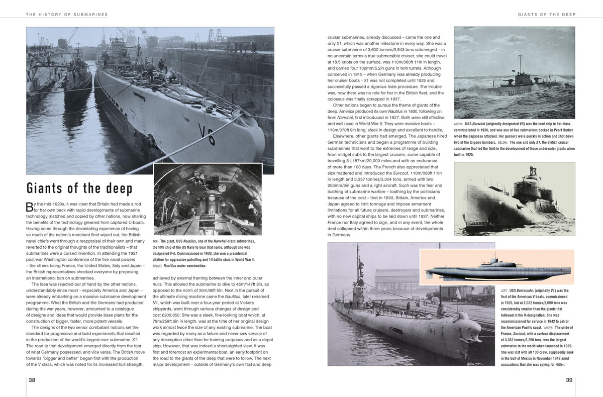 The World Encyclopedia of Submarines: A Complete History of over 150 Underwater Vessels from the Hunley and Nautilus to Today's Nuclear-powered Submarines (Military Transport)