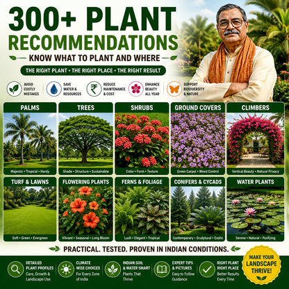 Landscaping in India: Garden Design, Plant Selection, Palm Trees & Sustainable Gardening Guide Dinesh Chandra Rawat (Landscaping Expertise)